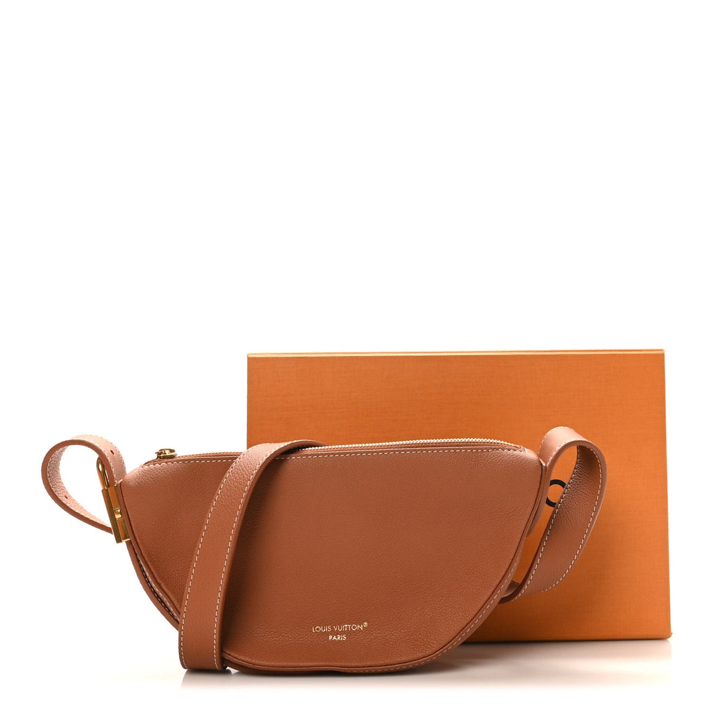 Louis Vuitton Smooth Calfskin Low Key Bumbag Cognac