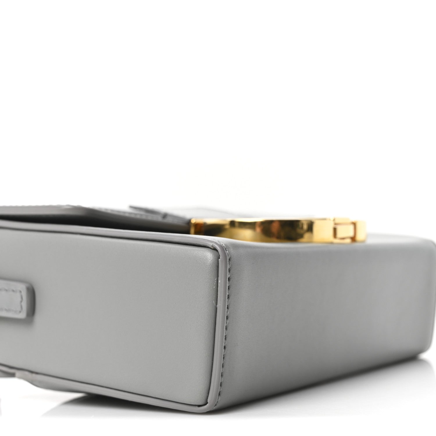 Christian Dior Box Calfskin 30 Montaigne Box Bag Gray