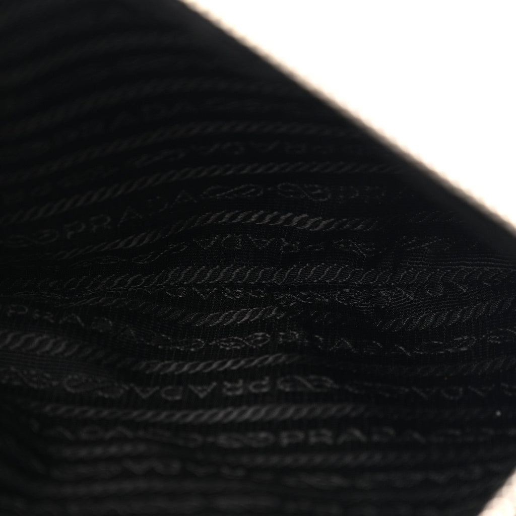 Prada Re-Nylon Saffiano Re-Edition 2000 Double Zip Crossbody Bag Black