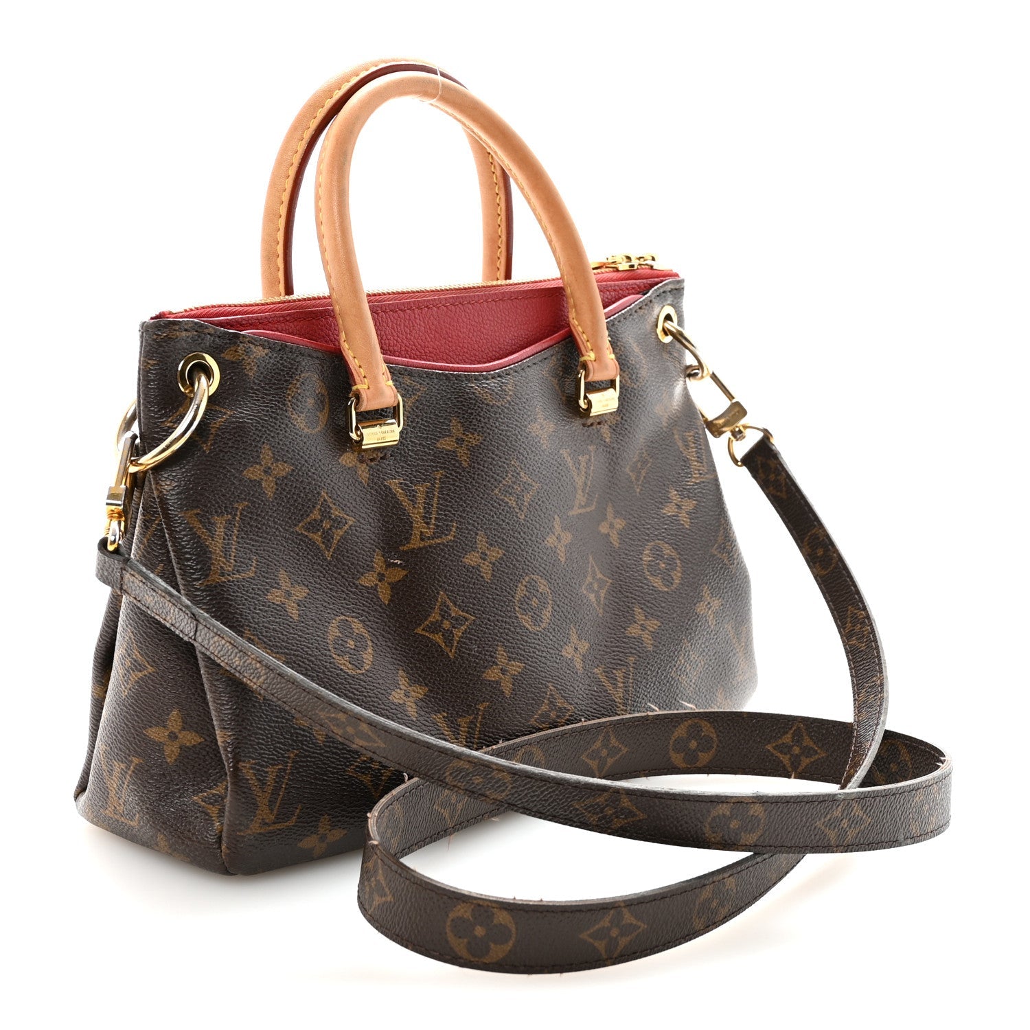 Louis Vuitton Monogram Pallas BB Cherry