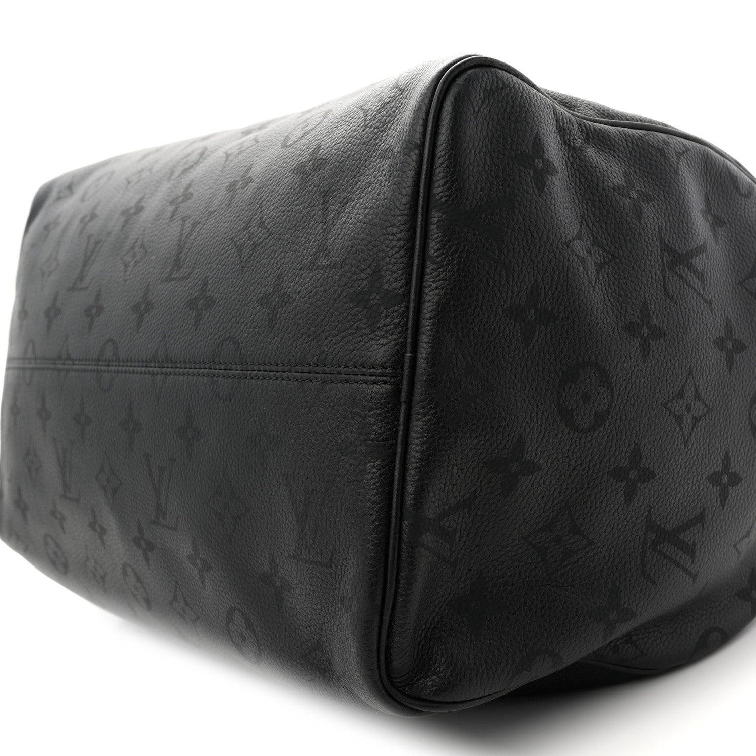 Louis Vuitton Calfskin Monogram Speedy P9 Bandouliere 40 Ultra Black