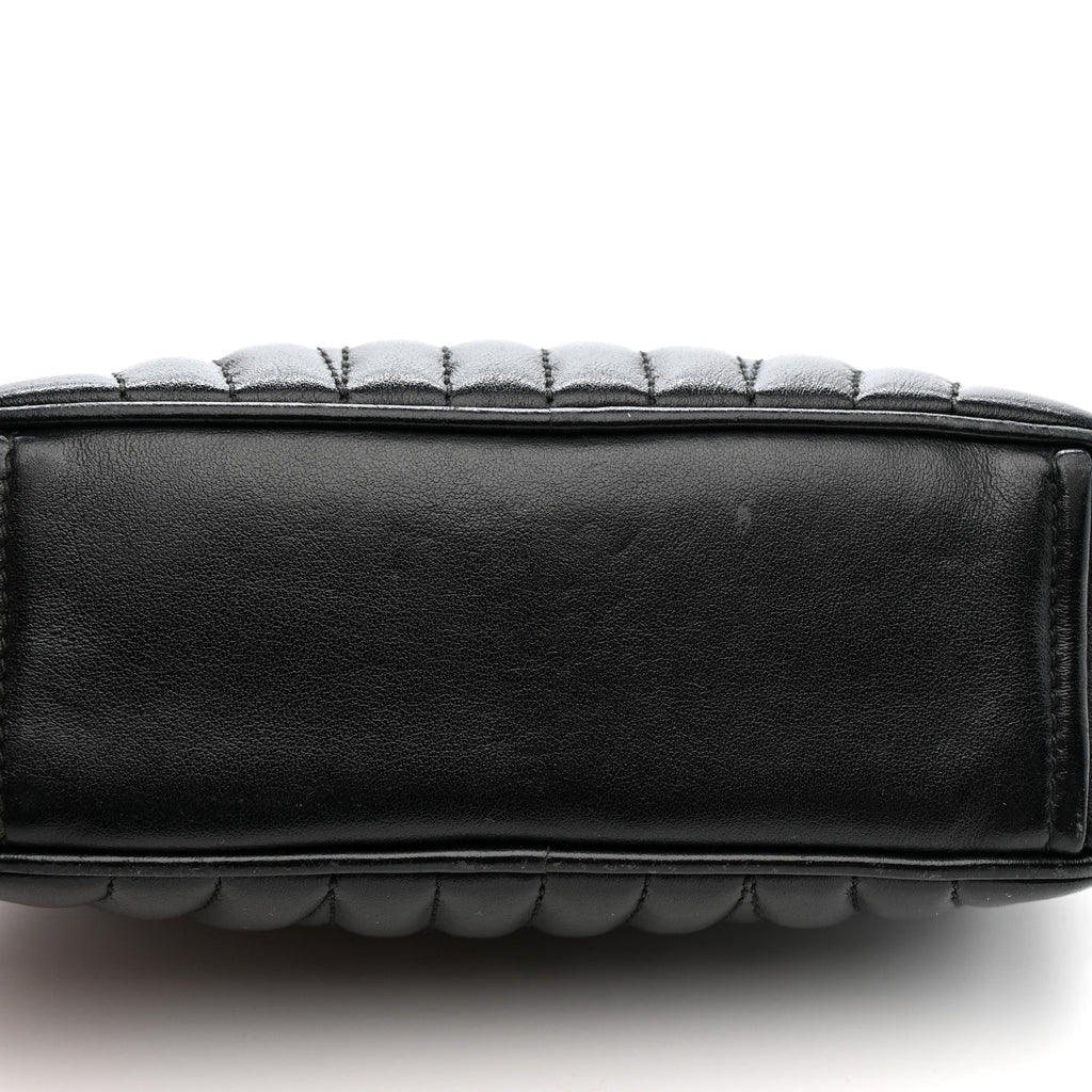 Prada Soft Calfskin Diagramme Camera Bag Black