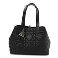 Christian Dior Calfskin Macrocannage Medium Toujours Black