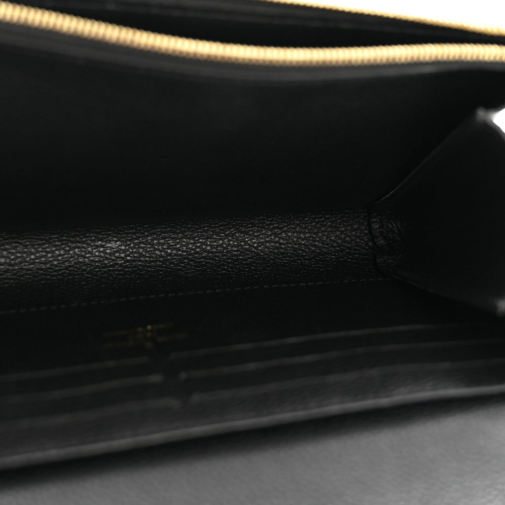 Louis Vuitton Empreinte Vavin Chain Wallet Black