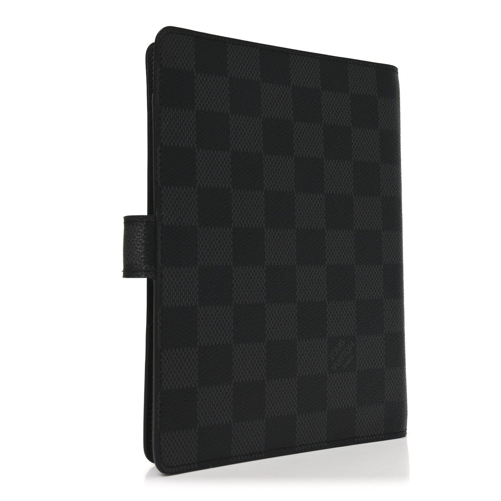 Louis Vuitton Damier Graphite Medium Ring Agenda Cover