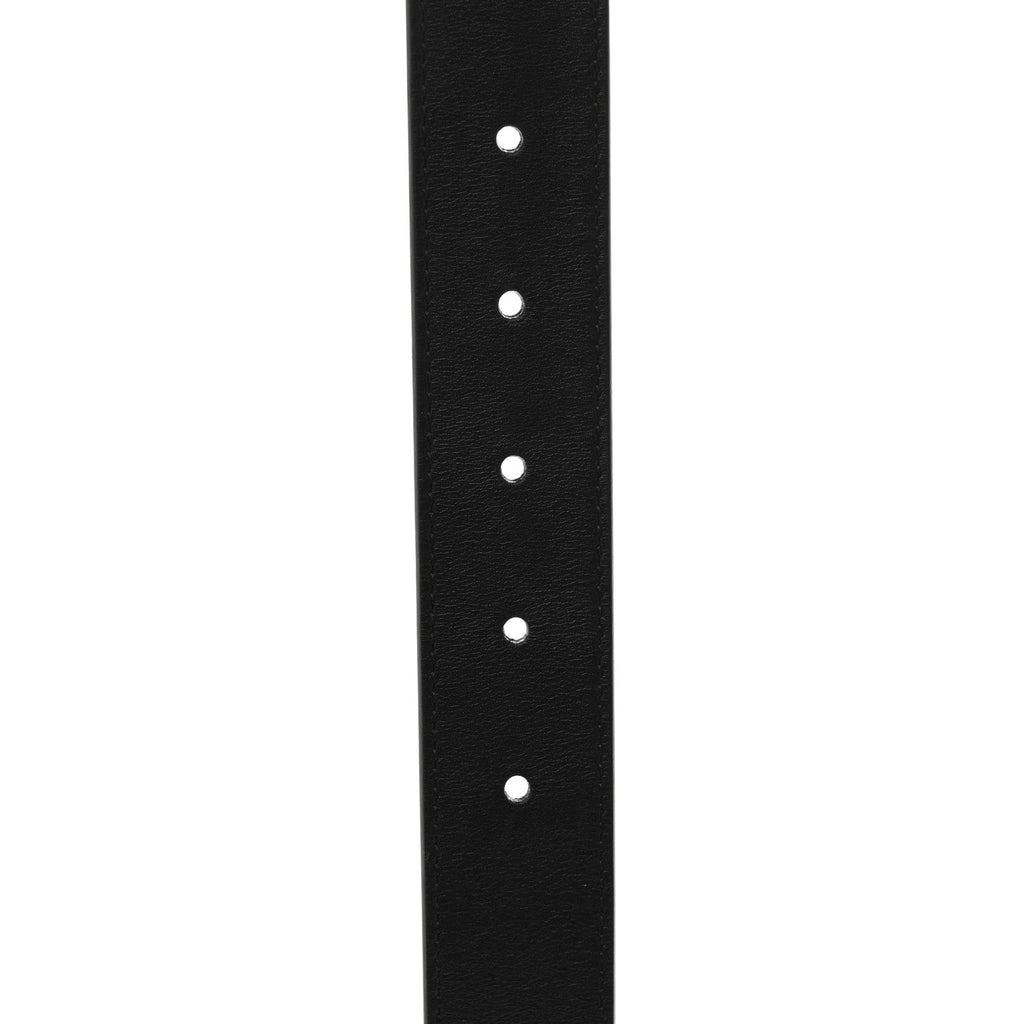 Gucci Calfskin Double G 30mm Belt 75 30 Black