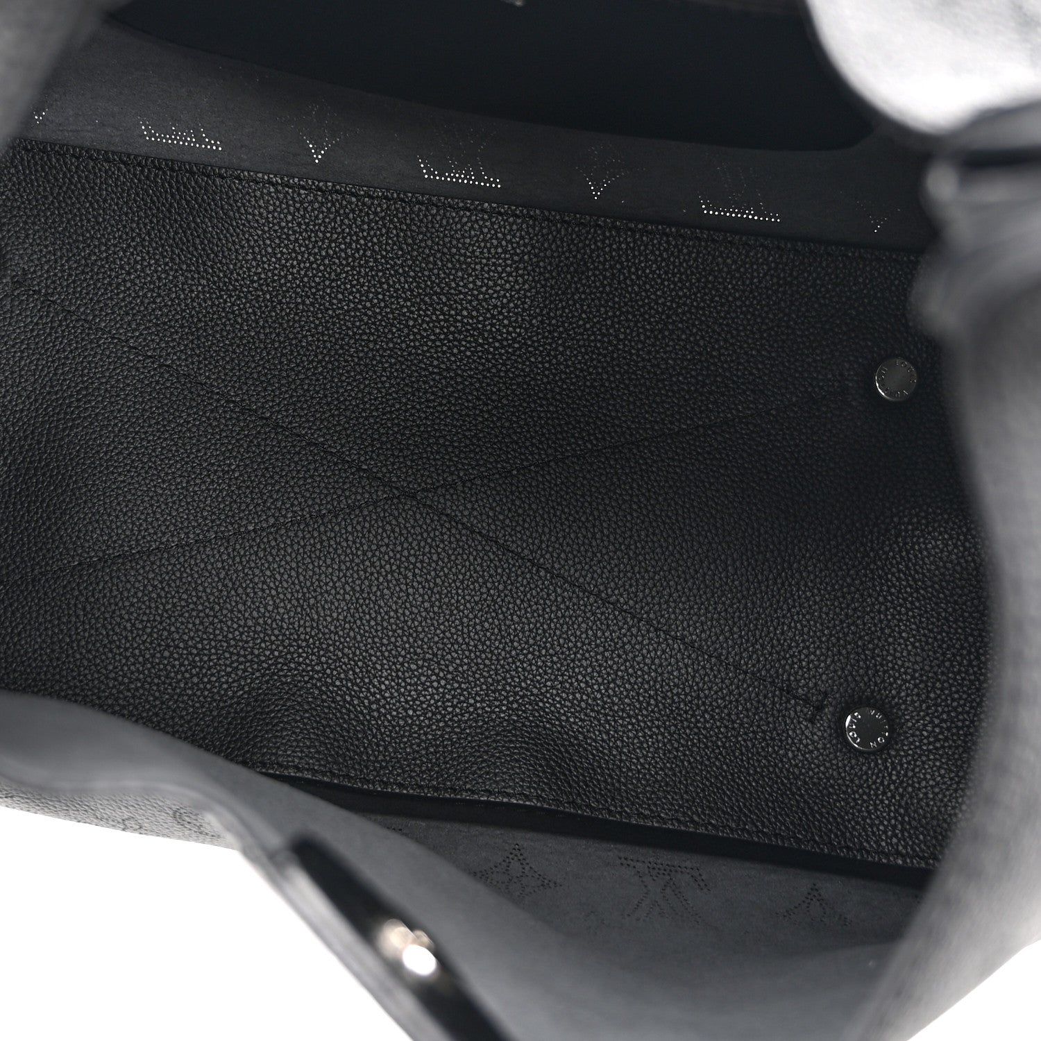 Louis Vuitton Mahina Carmel Hobo Black
