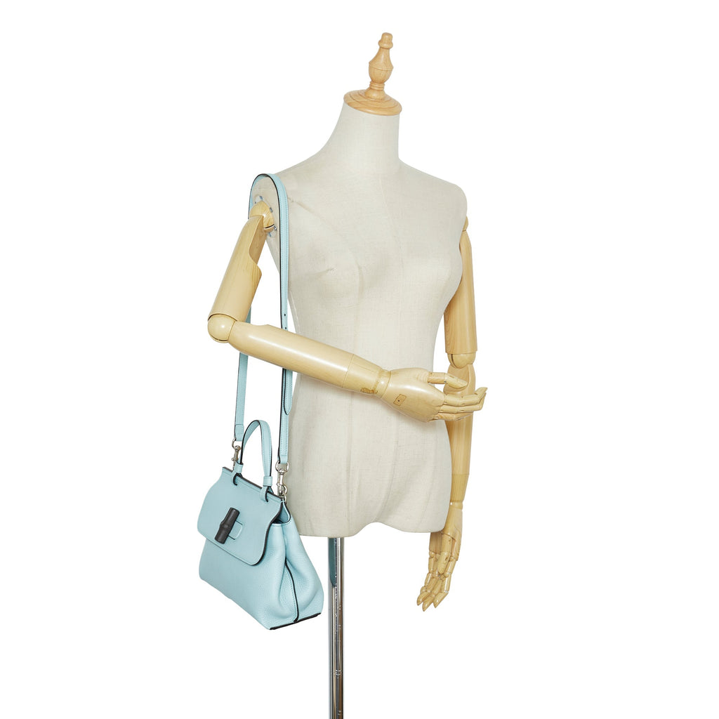 GUCCI Small Bamboo Daily Satchel