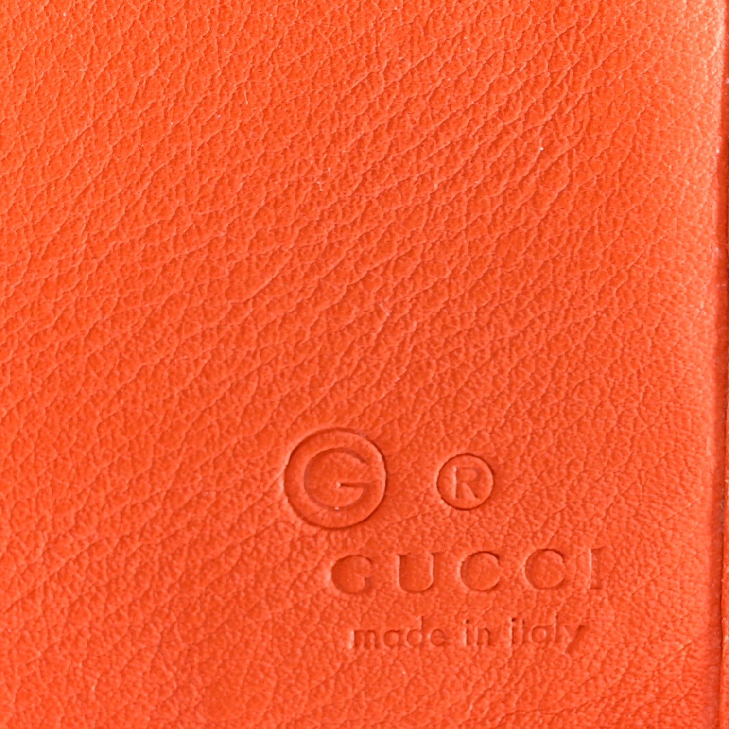 Gucci Soft Microguccissima Continental Wallet Sun Orange