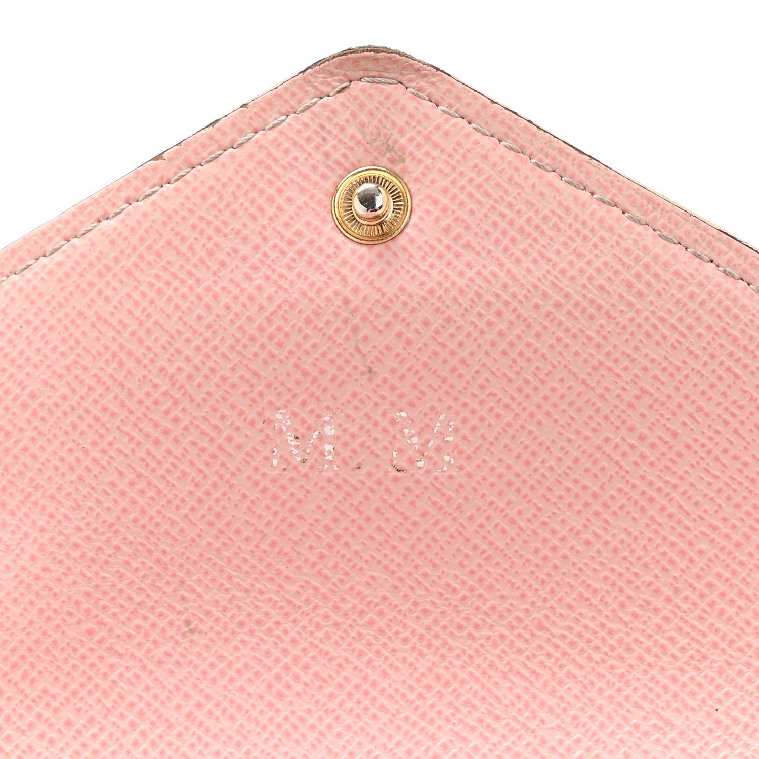 Louis Vuitton Damier Azur Victorine Wallet Rose Ballerine