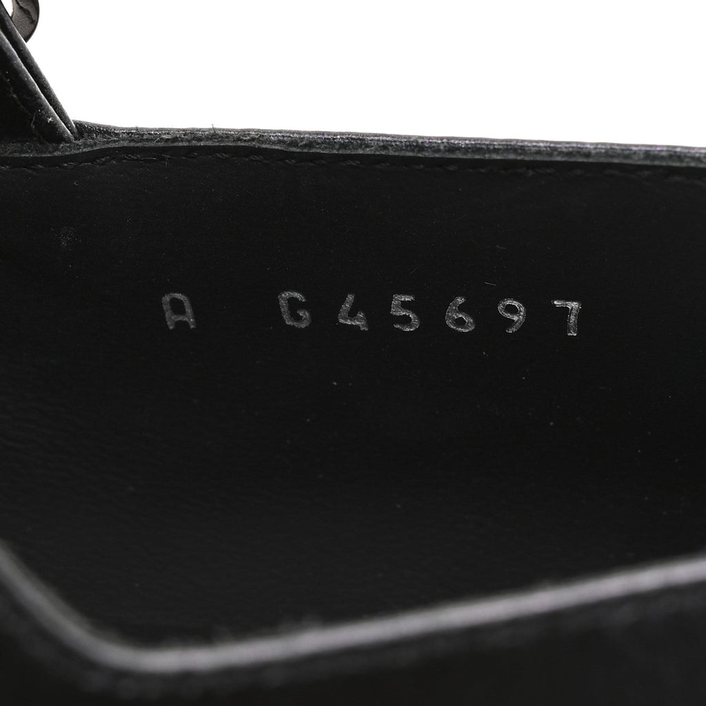 Lambskin Grosgrain Mary Jane Flats 39 Black