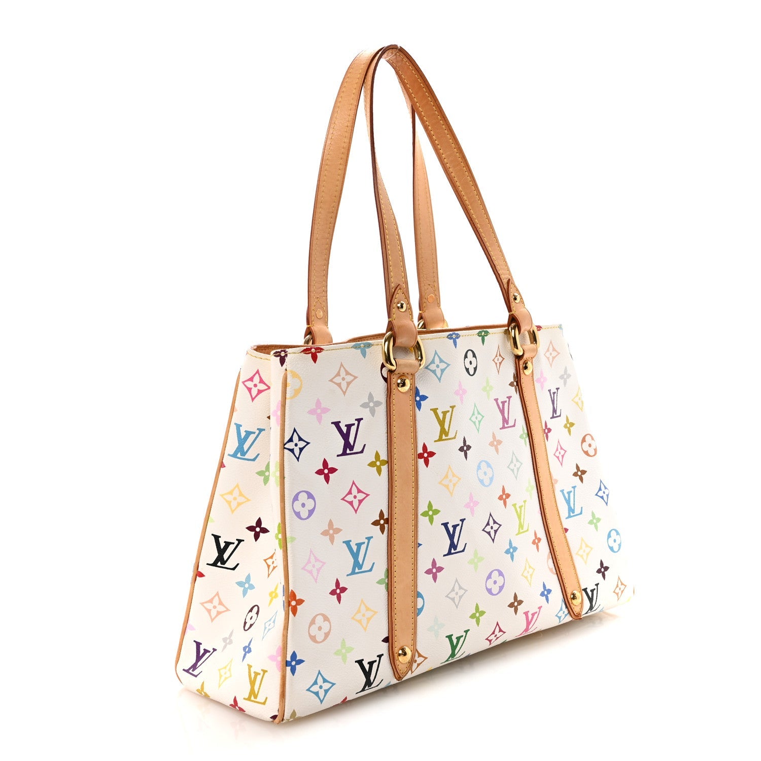 Louis Vuitton Monogram Multicolor Aurelia MM White