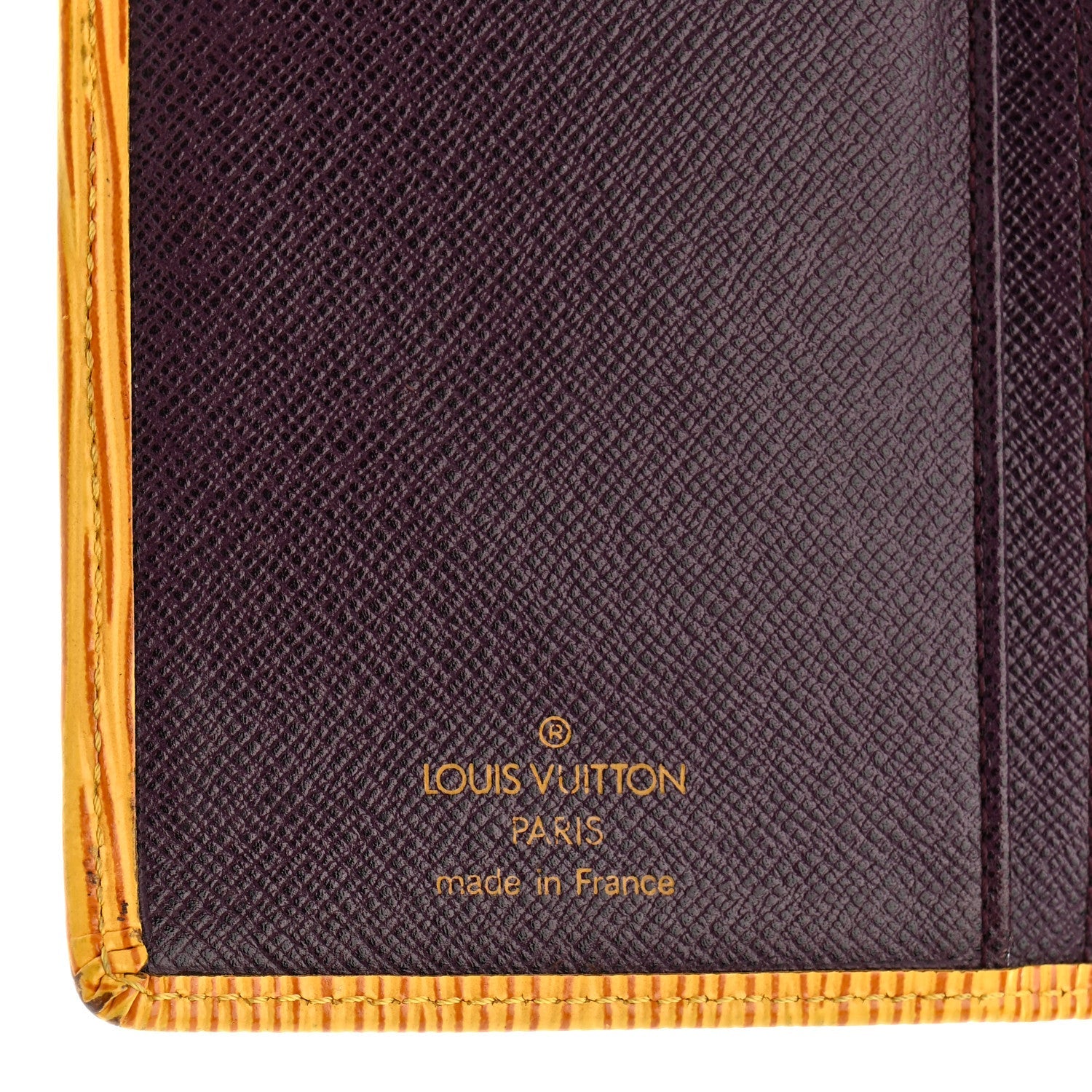 Louis Vuitton Epi Continental French Purse Wallet Tassil