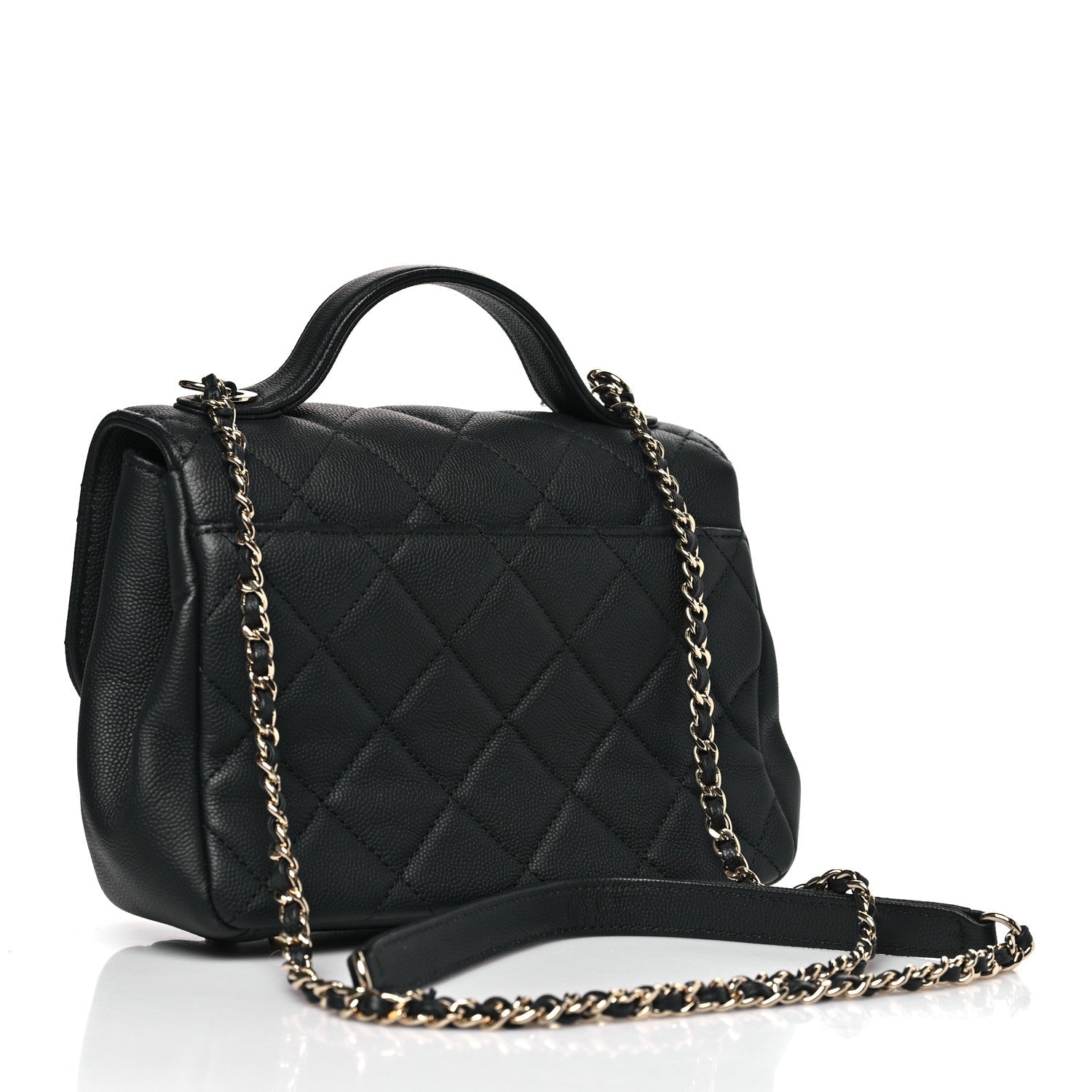 Chanel Caviar Quilted Small Business Affinity Flap Black
