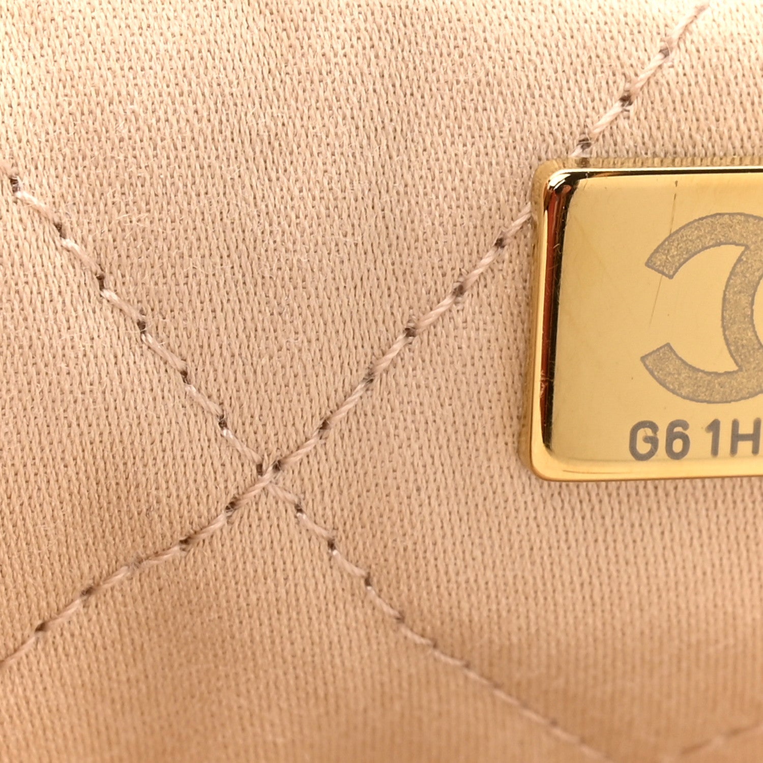 Chanel Shiny Calfskin Quilted Small Chanel 22 White