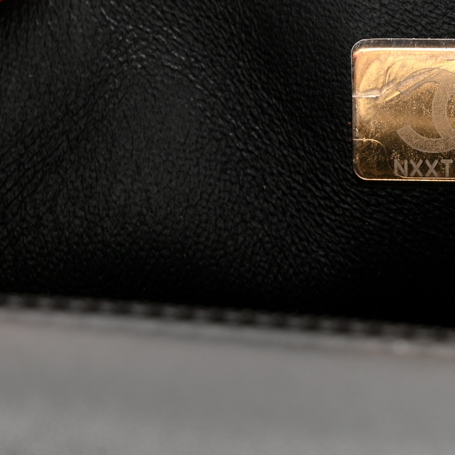 Chanel Lambskin Quilted Mini Rectangular Flap Black