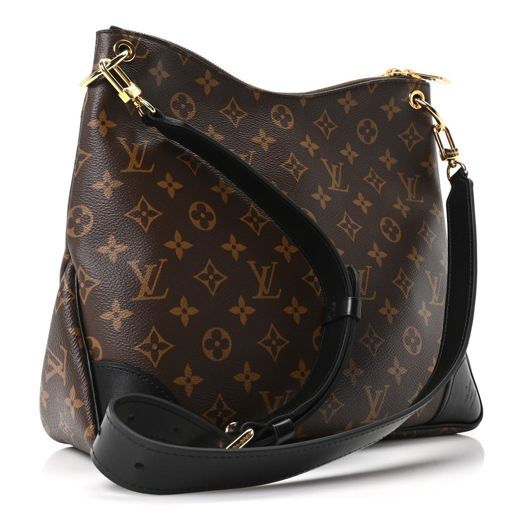 Louis Vuitton Monogram Odeon MM Black