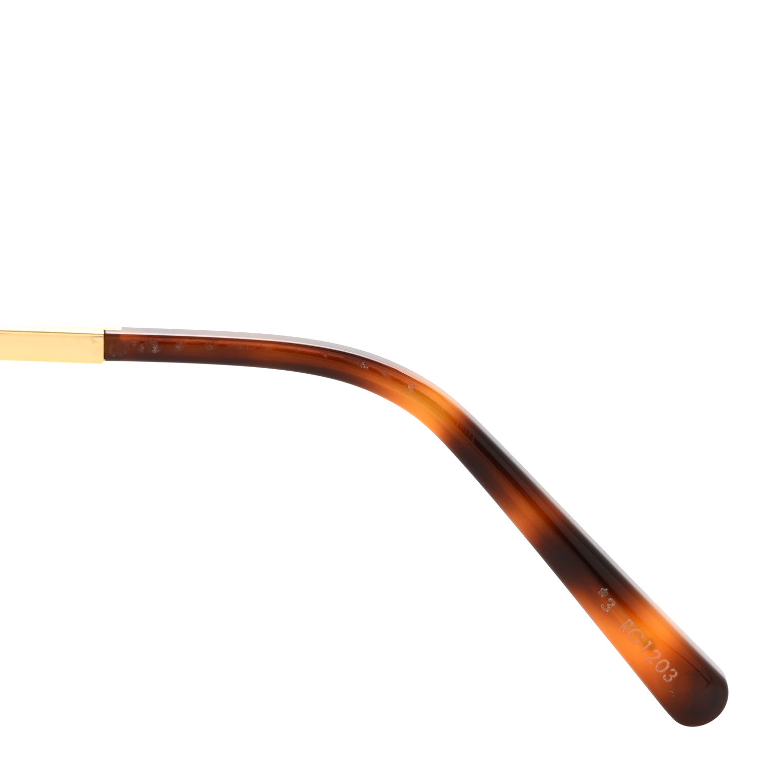 Louis Vuitton Metal LV Star Cat Eye Sunglasses Z1867U Gold