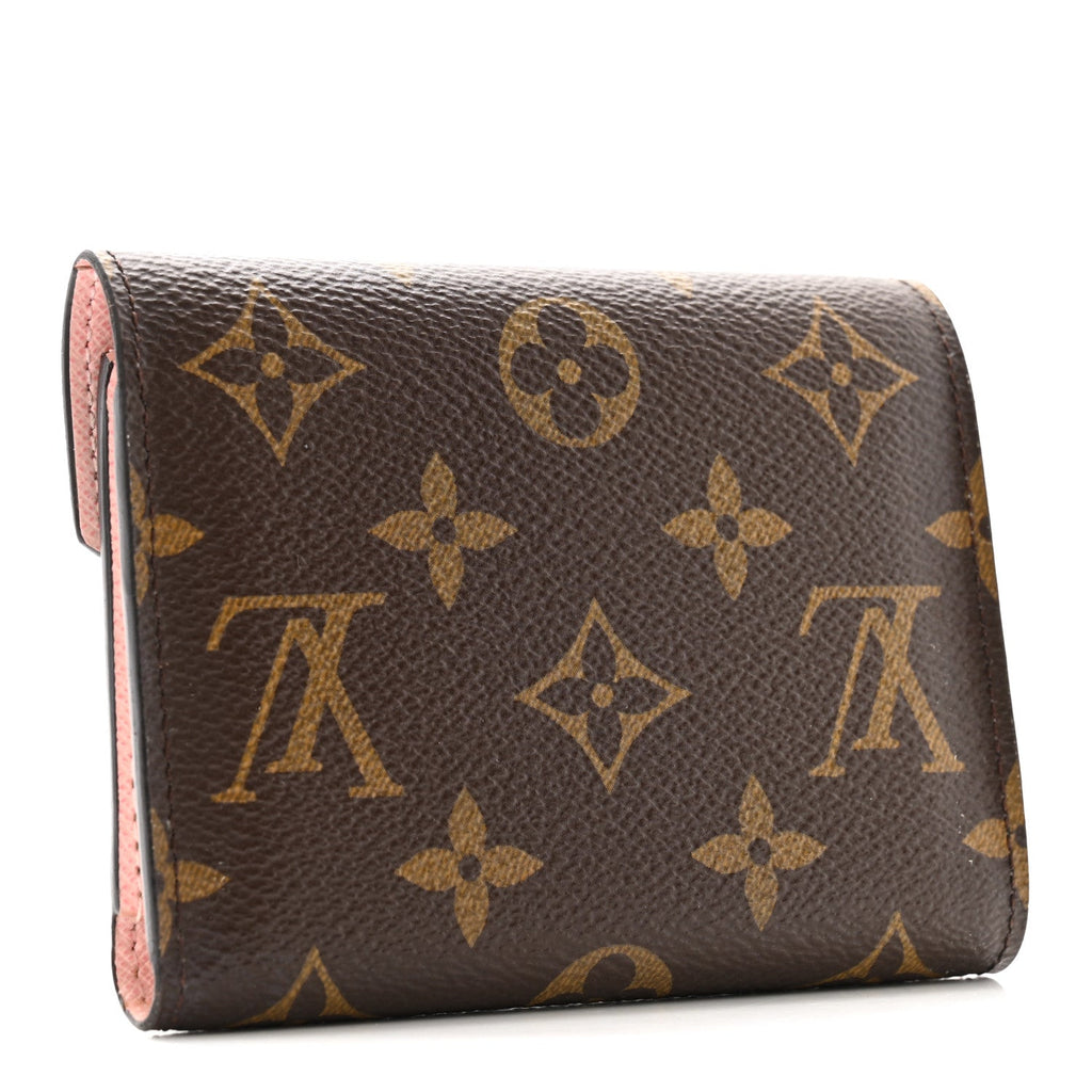 Louis Vuitton Monogram Victorine Wallet Rose Ballerine
