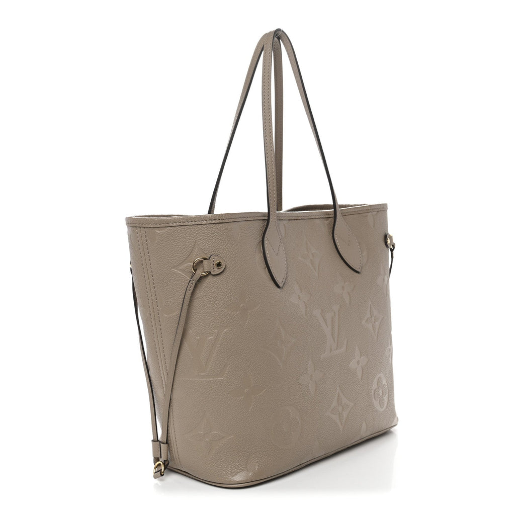Louis Vuitton Empreinte Monogram Giant Neverfull MM  Tourterelle