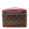 Louis Vuitton Monogram Macassar Nice Mini Pondichery Pink