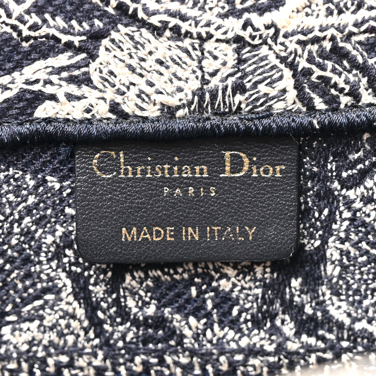 Christian Dior Calfskin Dioriviera Toile De Jouy Small Book Tote With Strap Blue Multicolor