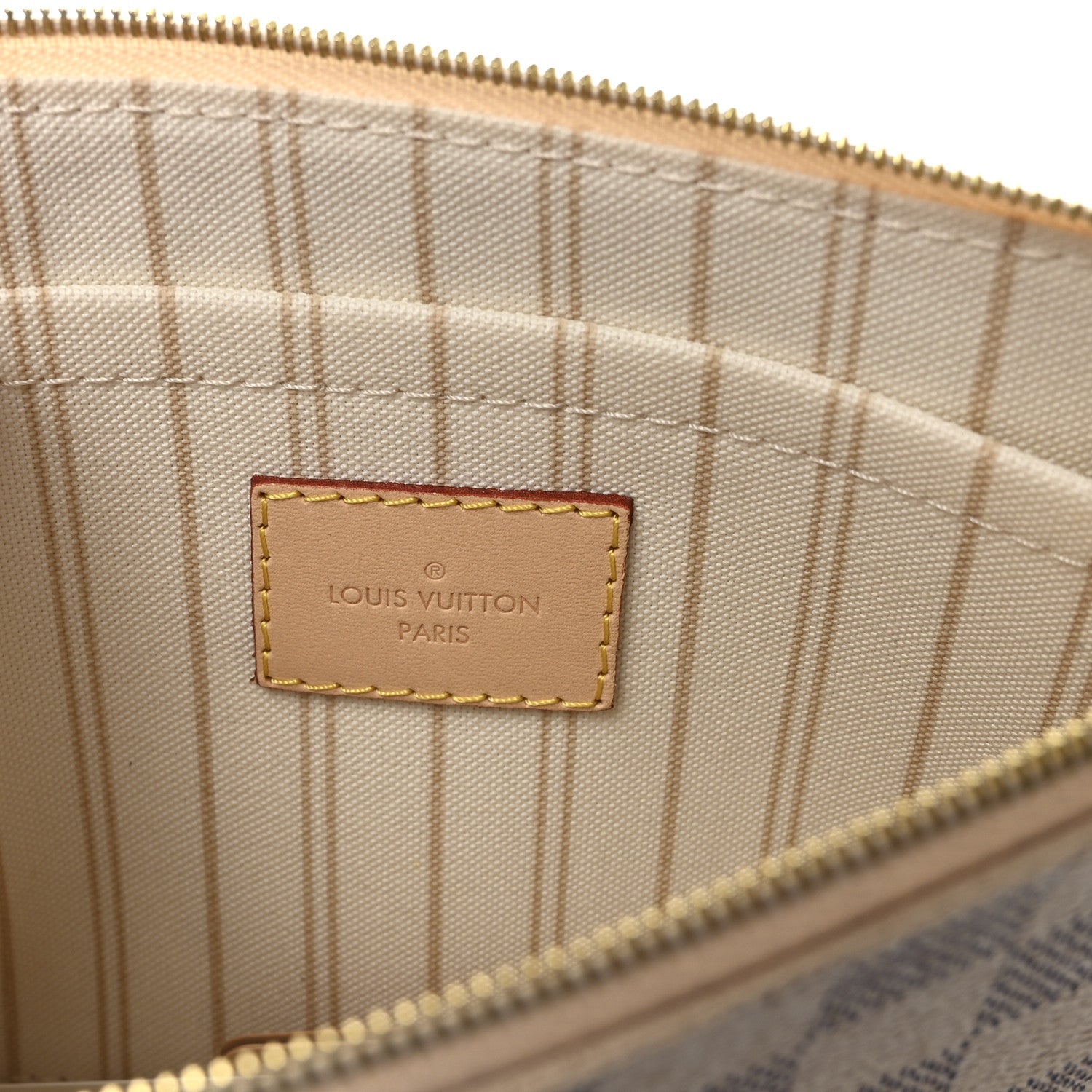 Louis Vuitton Damier Azur Neverfull MM GM Pochette