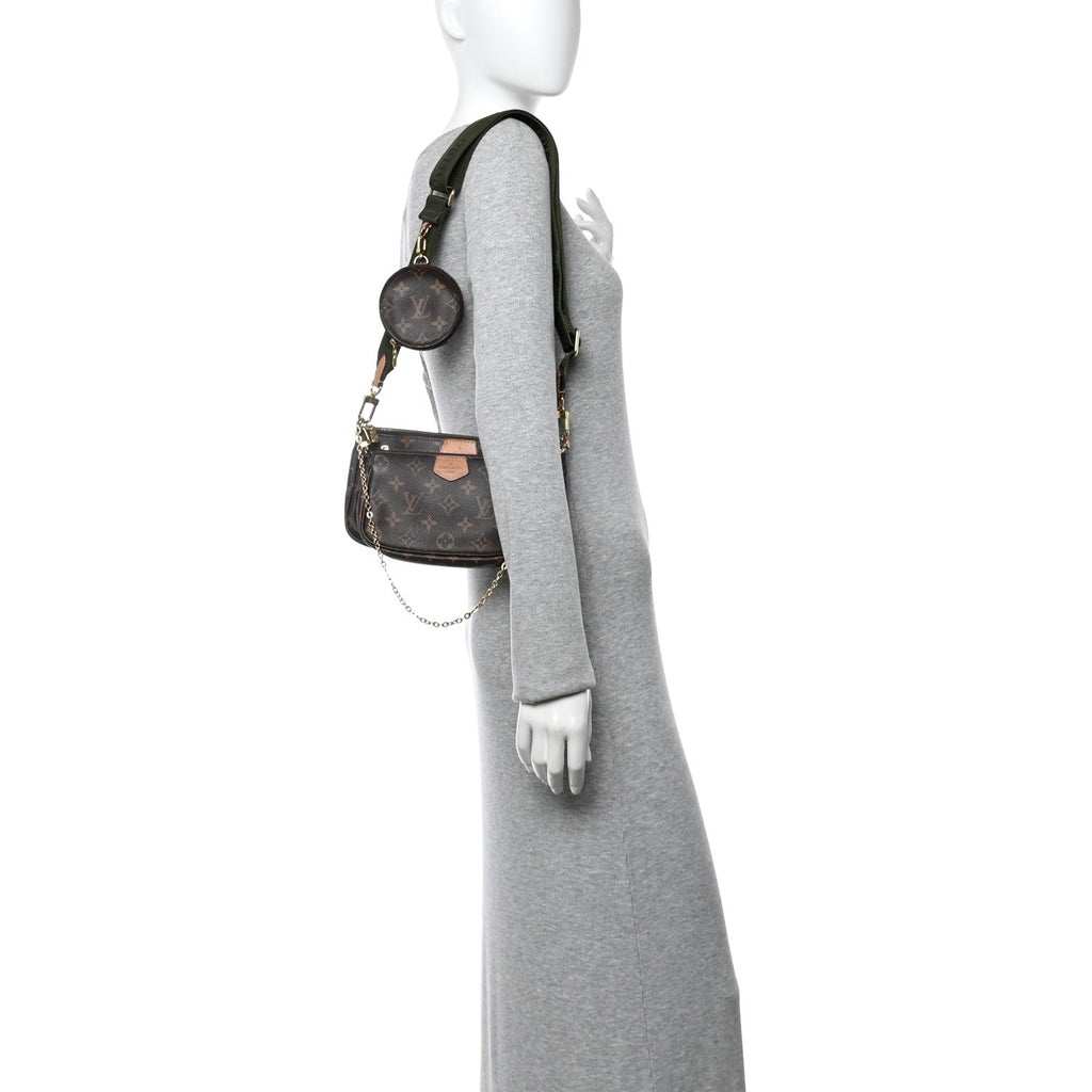 Louis Vuitton Monogram Multi Pochette Accessories Kaki