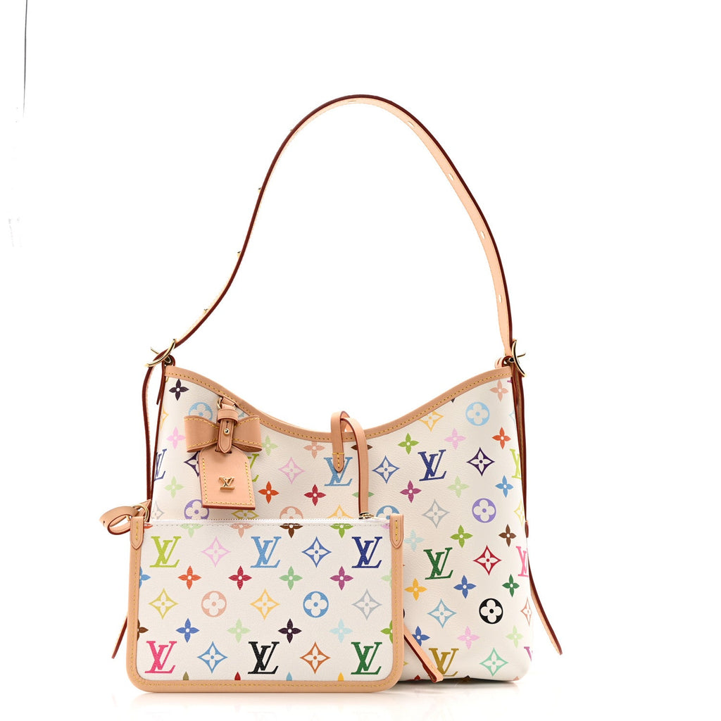 Louis Vuitton LV X TM Monogram Multicolor CarryAll PM White