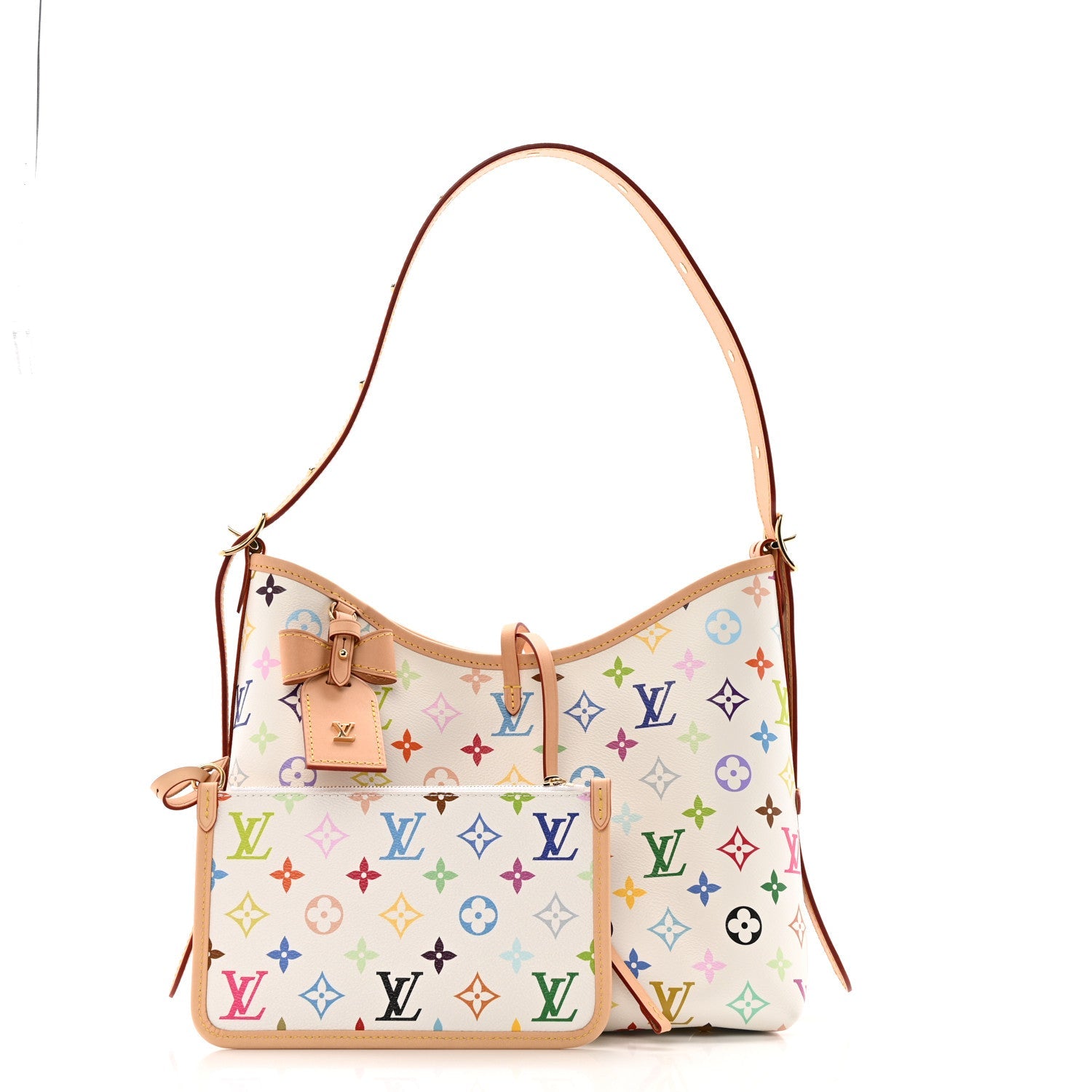 Louis Vuitton LV X TM Monogram Multicolor CarryAll PM White