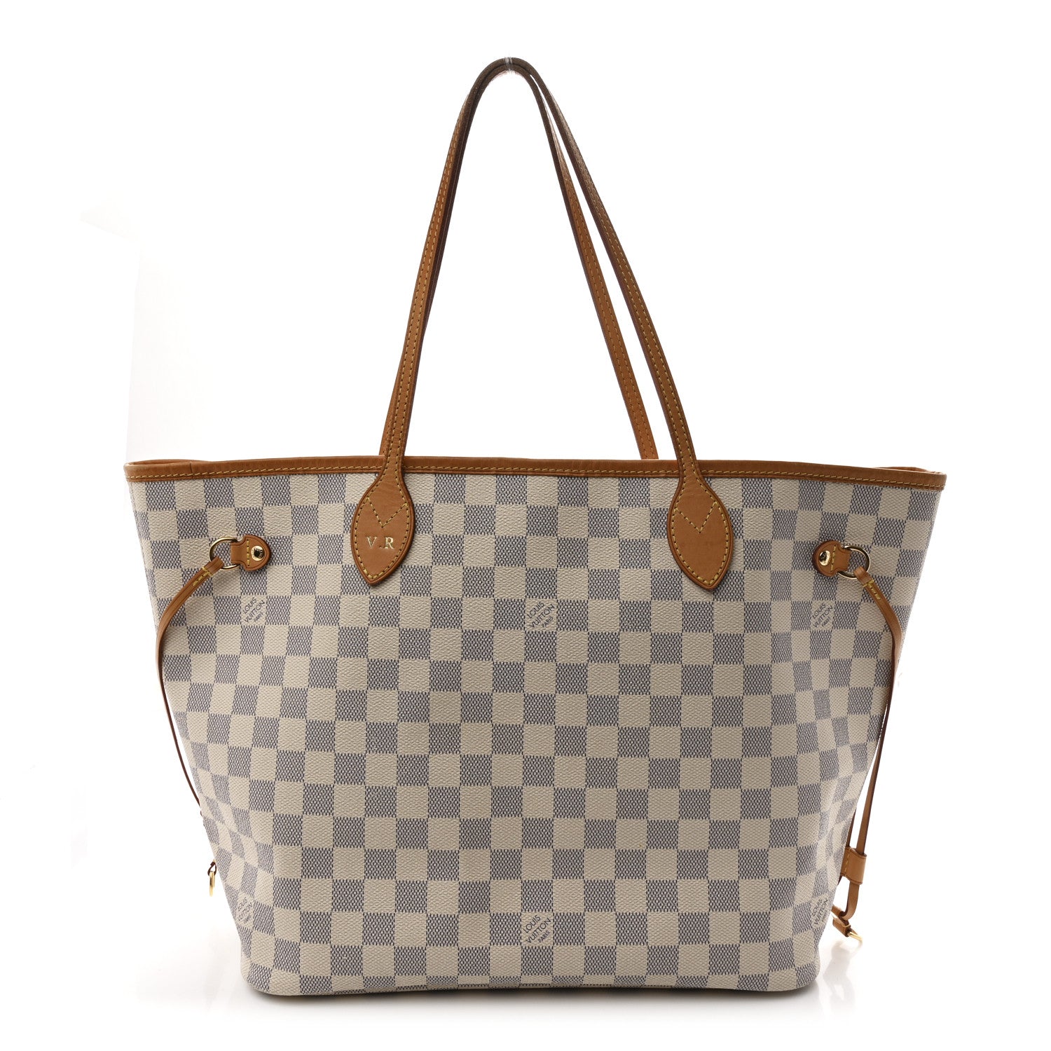 Louis Vuitton Damier Azur Neo Neverfull MM Rose Ballerine