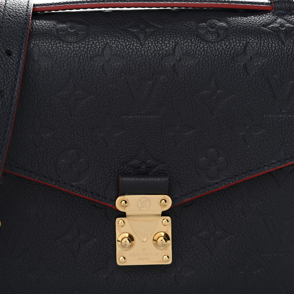Louis Vuitton Empreinte Pochette Metis Marine Rouge