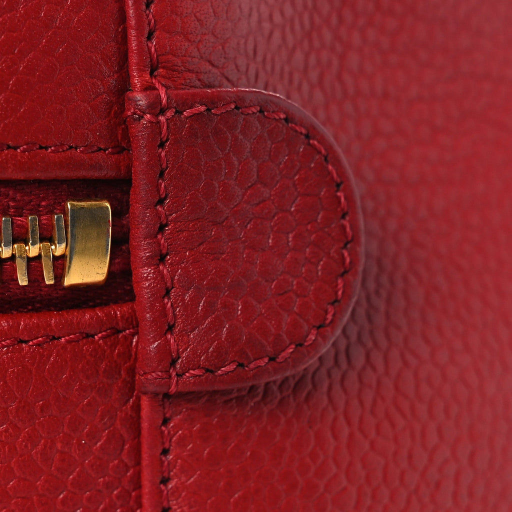 Caviar Vanity Cosmetic Case Red