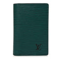 Louis Vuitton Epi Monogram Eclipse Pocket Organizer Deep Green