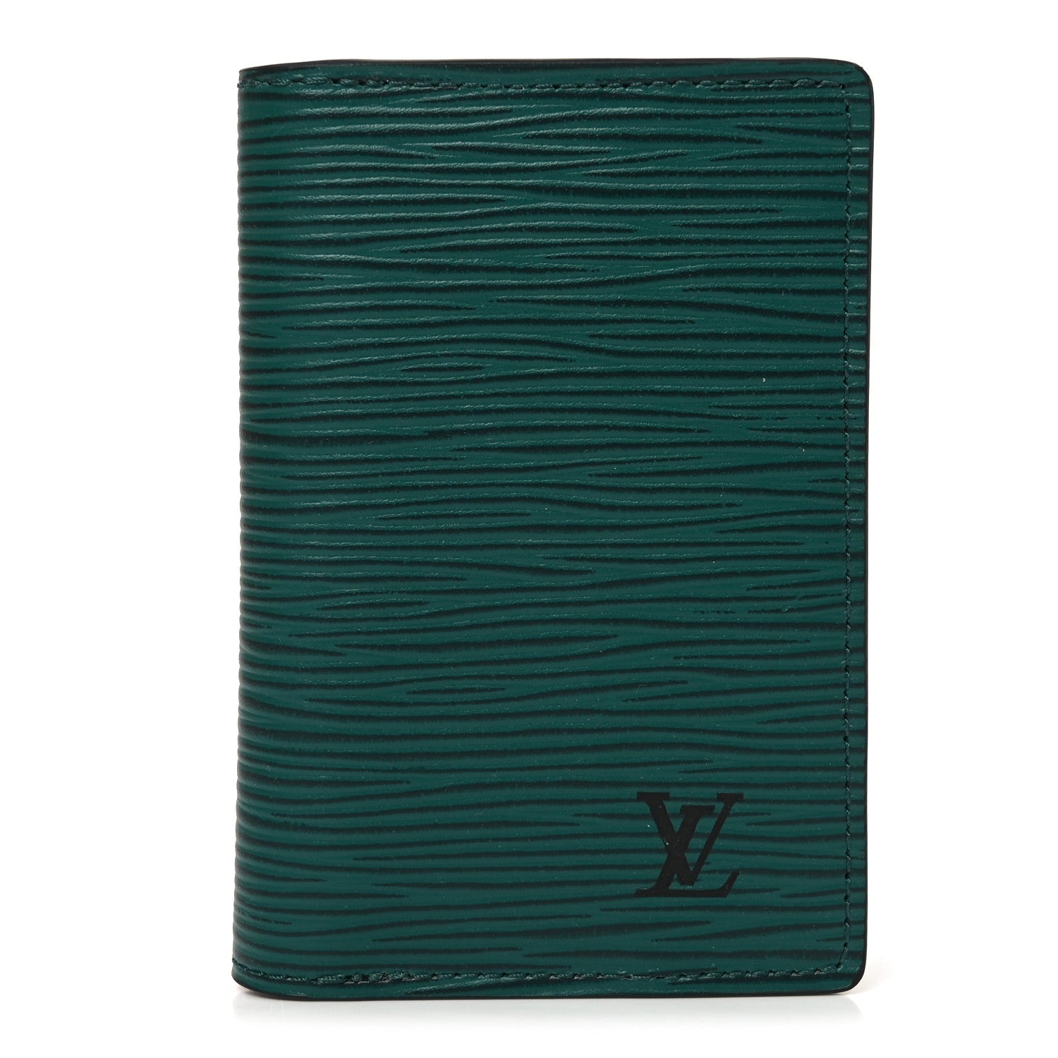 Louis Vuitton Epi Monogram Eclipse Pocket Organizer Deep Green