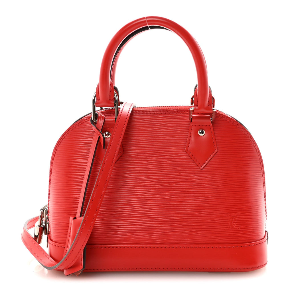 Louis Vuitton Epi Alma BB Coquelicot