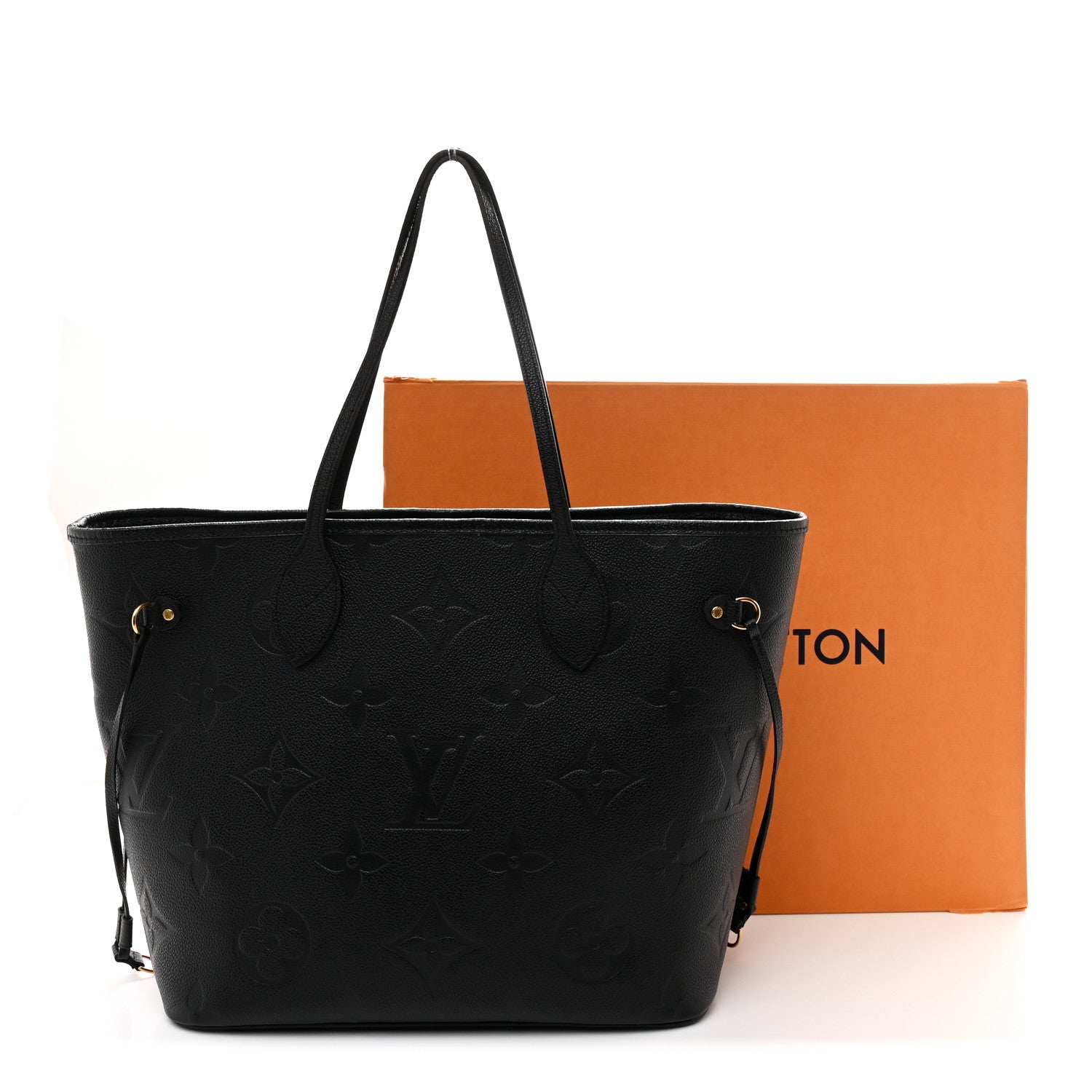 Louis Vuitton Empreinte Monogram Giant Neverfull MM Black