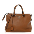 Prada Vitello Phenix Tote Cannella