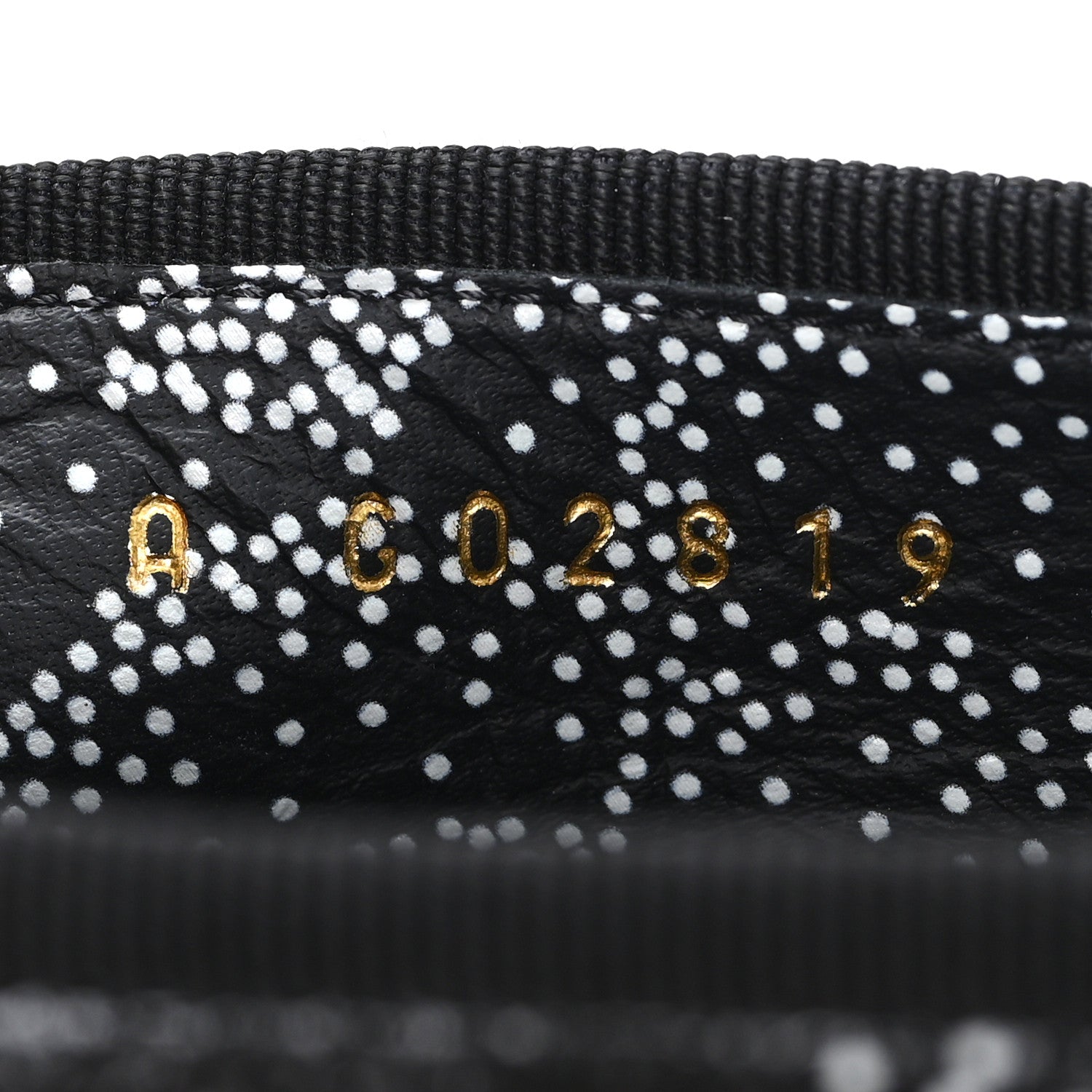 Calfskin Camellia Printed Cap Toe Ballerina Flats 36.5 Black White