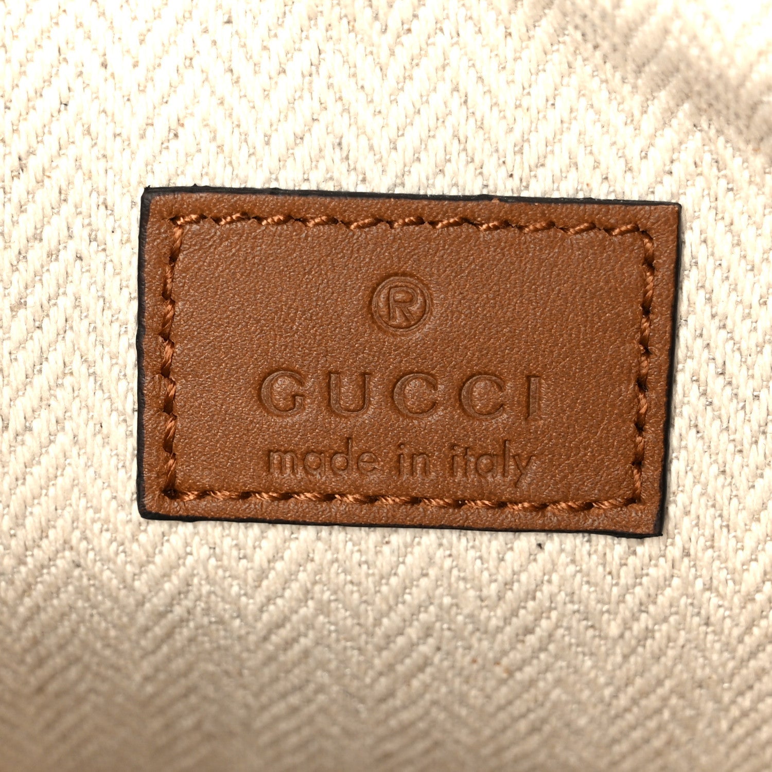 Gucci GG Supreme Monogram Mini Camera Bag Beige Ebony Old Sundial