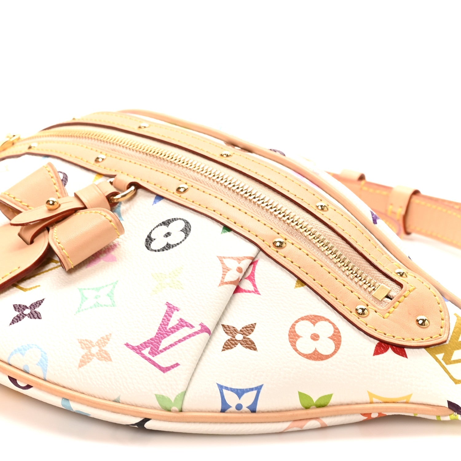 Louis Vuitton LV X TM Monogram Multicolor High Rise Bumbag White