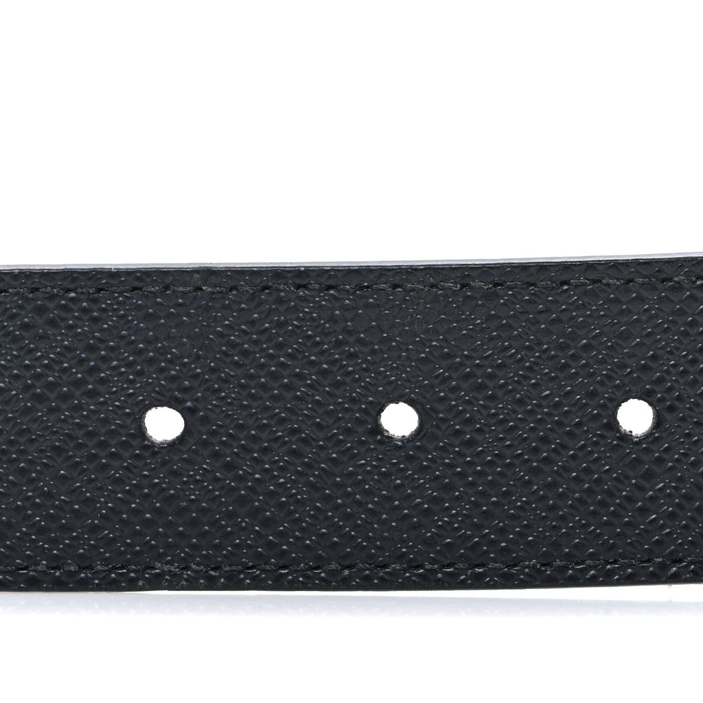Louis Vuitton Taiga 35mm LV Initiales Belt 85 34 Ardoise