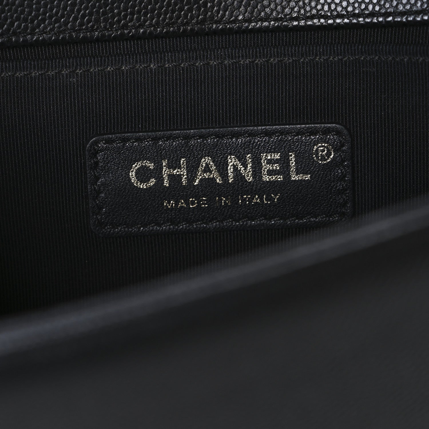 Chanel Caviar Quilted Small Boy Flap Black