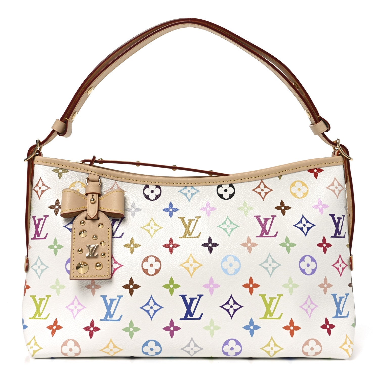 Louis Vuitton LV X TM Monogram Multicolor CarryAll East West White