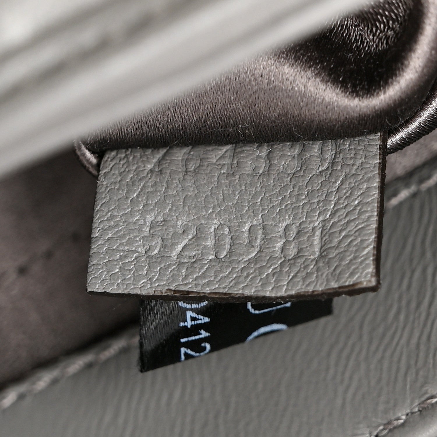 Gucci Nappa Vertical Matelasse Small Maxi Horsebit Chain Shoulder Bag Gray