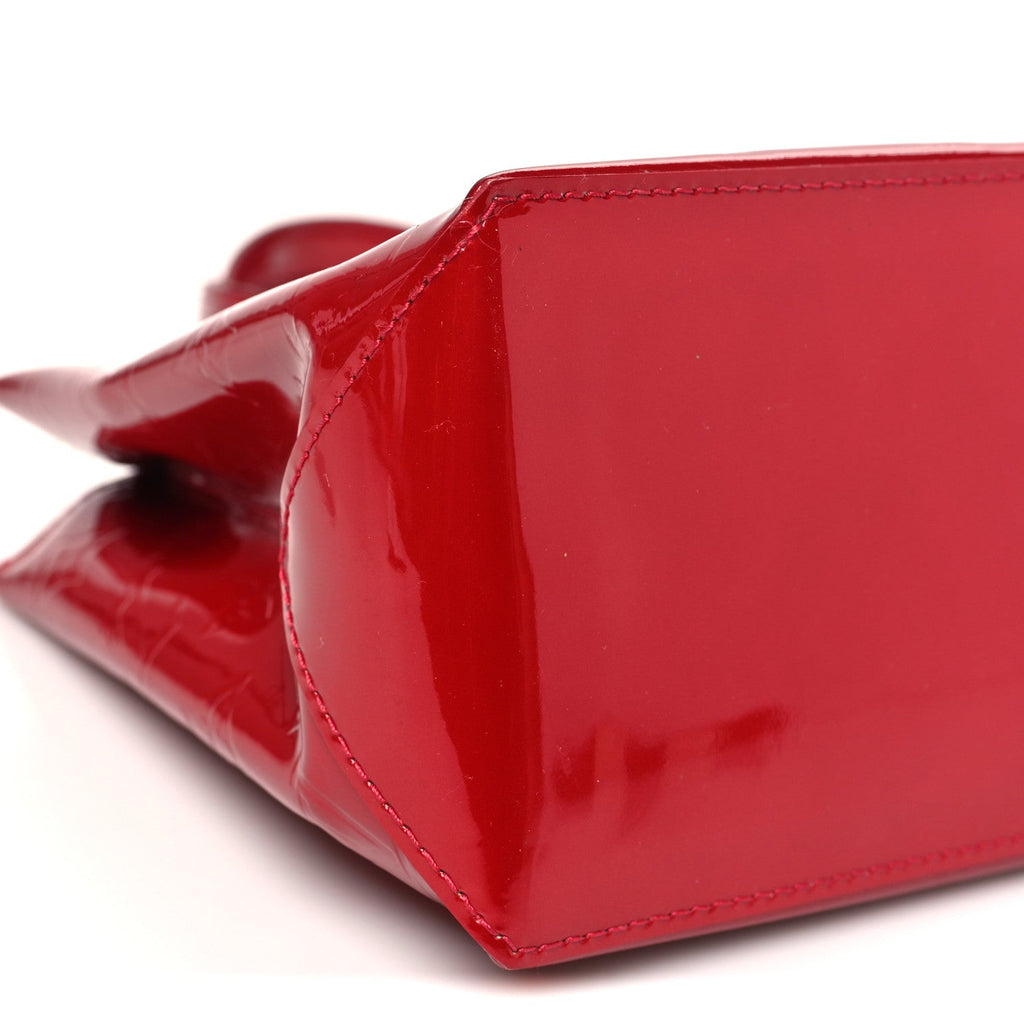 Louis Vuitton Vernis Wilshire PM Pomme D'Amour