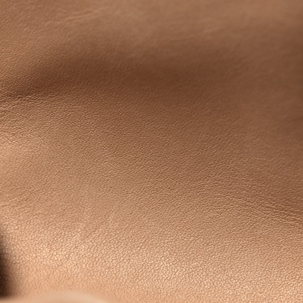 Louis Vuitton Lambskin Pouch Beige