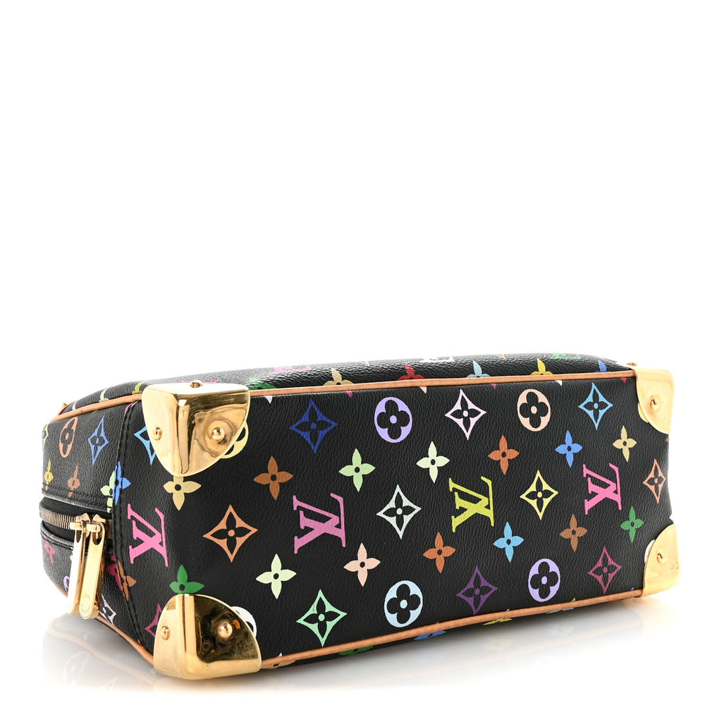 Louis Vuitton Monogram Multicolor Trouville Black