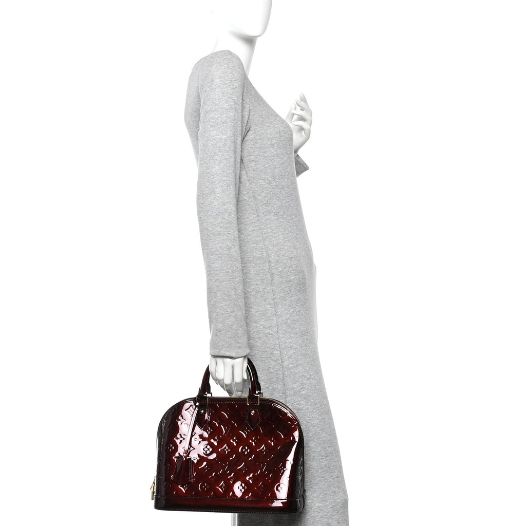 Louis Vuitton Vernis Alma PM Amarante