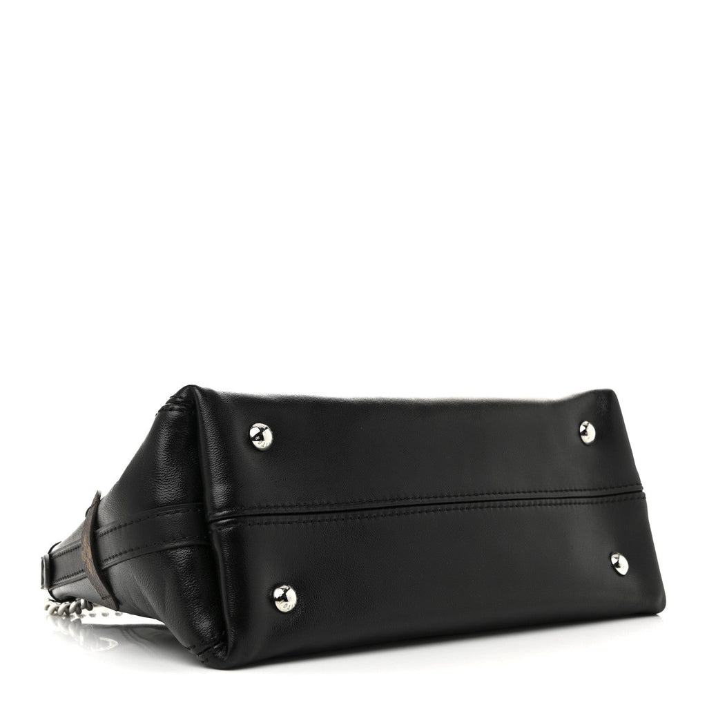 Louis Vuitton Lambskin CarryAll Cargo Vibe PM Black